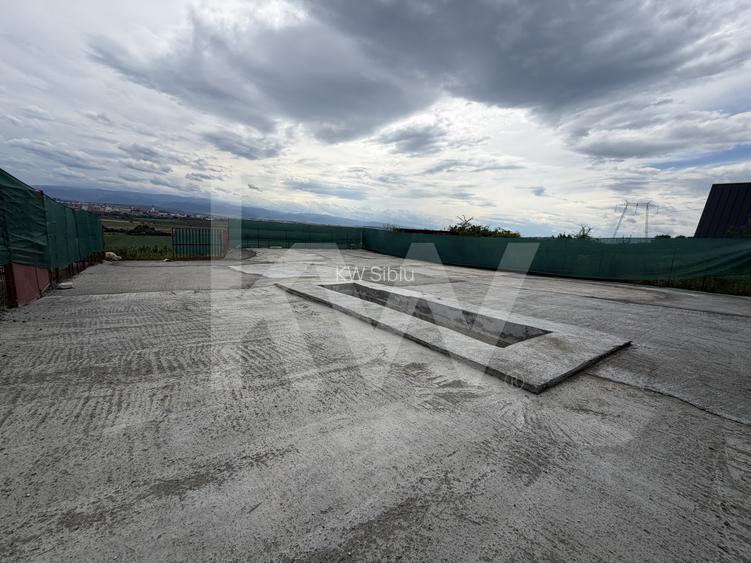 Teren betonat 382 mp cu groapă de vizitare – de închiriat - 4