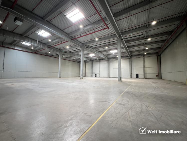 Depozit logistic 2610mp, 300mp birouri, H= 11m, ISU, zona Aeroport