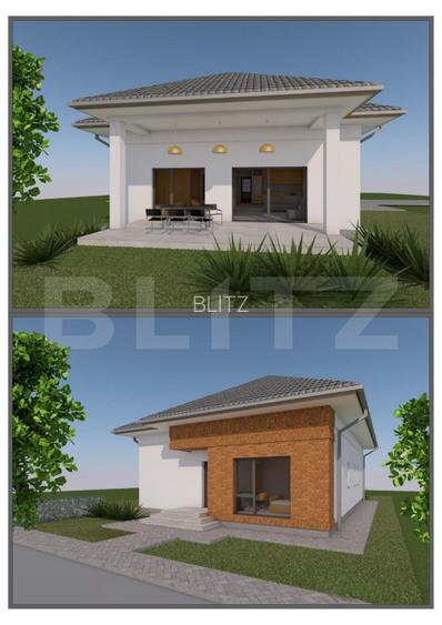 Casă 4 camere predare la gri, 110 mp, zona Micesti - 19