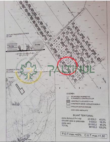Teren de vânzare în Calea Cisnădiei, Sibiu – 550 mp, PUZ aprobat, vedere superbă - 3