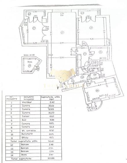 Apartament 3 camere Ultracentral | Imobil CONSOLIDAT 2011 - 4