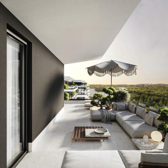 Penthouse duplex de 4 camere cu terasa de 86 mp in complex rezidential nou