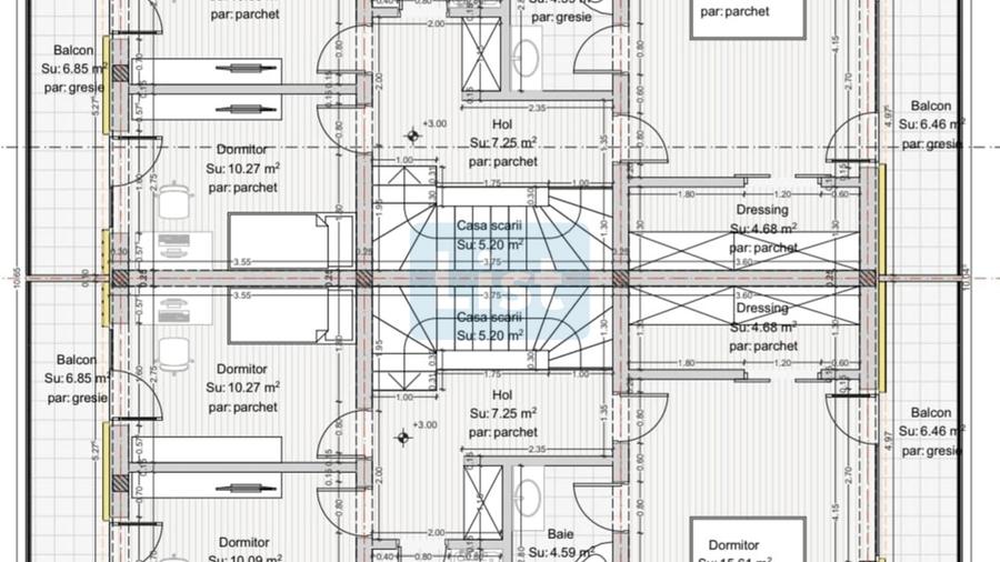 Duplex spatios 4 camere, Tauții-Măgherăuș 0%Comision
