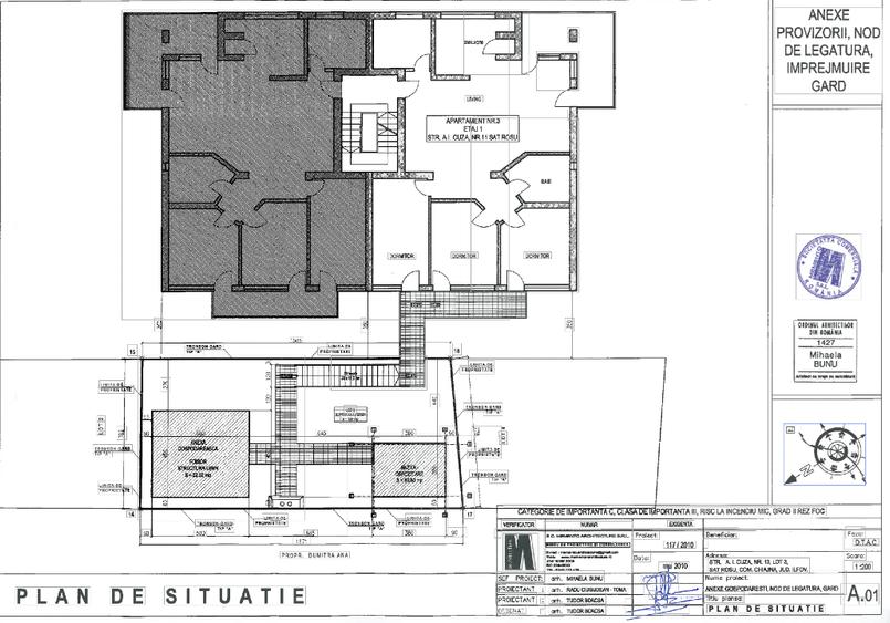 Inchiriere apartament deosebit 4 camere si curte - mobilat si utilat