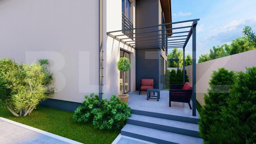 Duplex frumos, 3 dormitoare, 2 bai , 5 camere, 120mp utili, GIROC