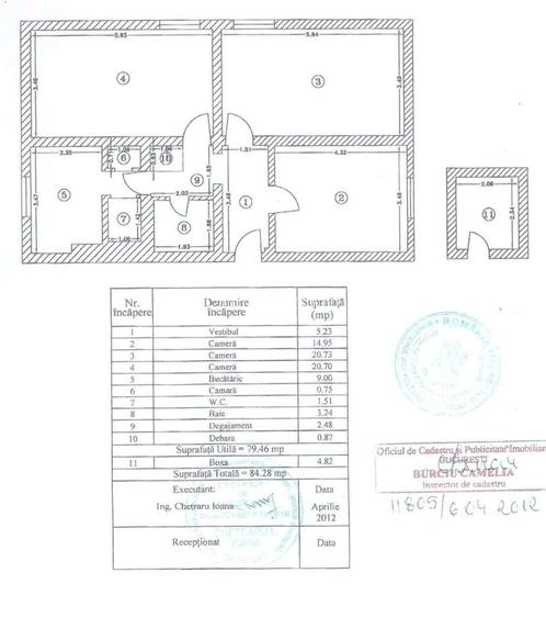 3 camere,  Vatra Luminoasa, nemobilat, Comision 0% - 3