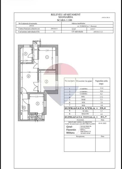 Casă de vânzare – Strada Turbinei | Floreasca - 32