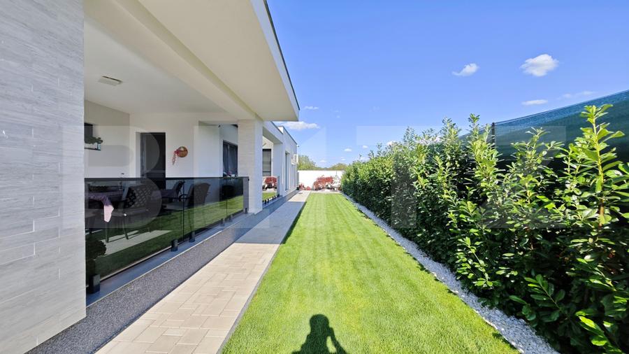Casă mediteraneană cu piscină încălzită | Podgoria | 120 mp utili | Teren 550 mp