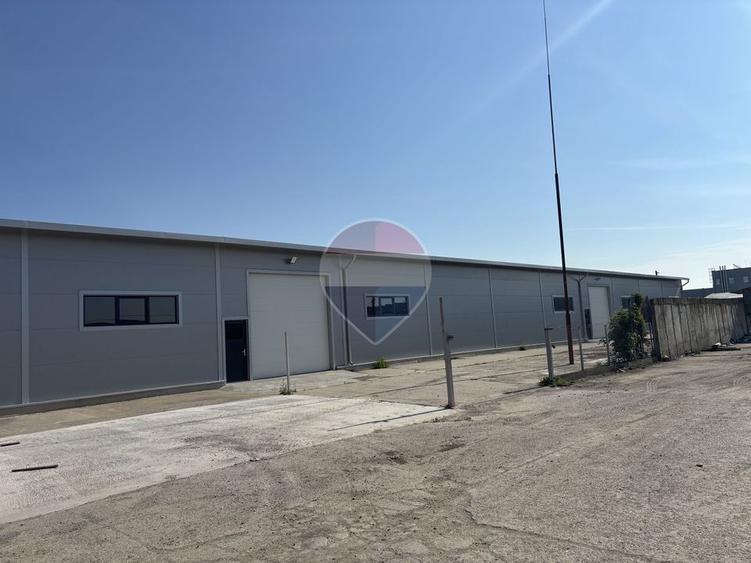 Hală industrială noua 868 mp, curte 720 mp, 2 porti de acces