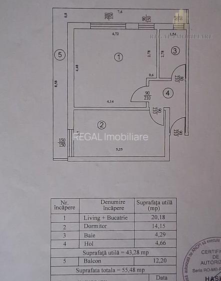 Rahova- Sălaj | 2 Camere | Balcon | Centrala | Etaj 2 | Mobilat - 13