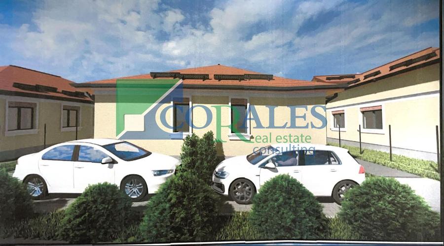 0% Comision. 1/2 duplex, zid dublu, doar Parter, acoperis tigla