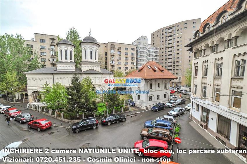 2 camere NATIUNILE UNITE, boc nou, parcare subterana, 8 minunte metrou - 17