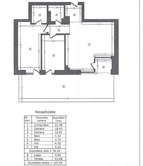 Apartament 3 Camere Aviatiei Park, Parter - 16