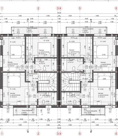 Casa Tip Duplex parter+etaj,375 mp de teren, situata in Chinteni! - 16