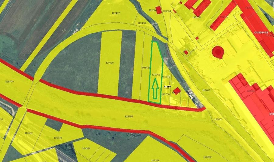 Terenuri zona intravilan Gusterita strada Podului