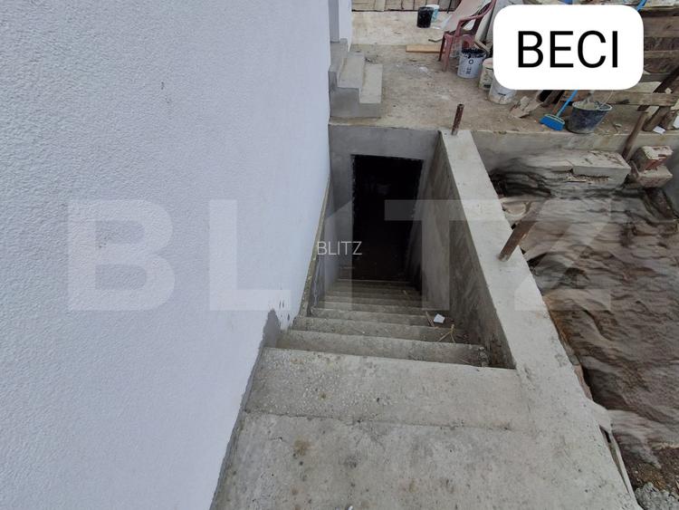 Casa 3 camere, 86mp, 310 mp teren, cu terasa si beci, Visani - 14