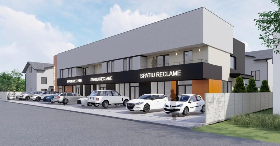 Spațiu comercial,parcare,geam mare,statie stb,intens circulat,stradal