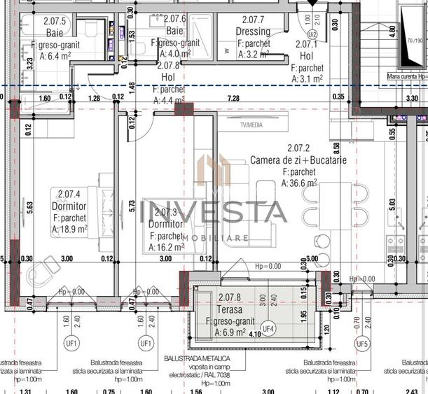 Apartament cu 3 camere, imobil nou pe strada Constantin Brancusi! - 1