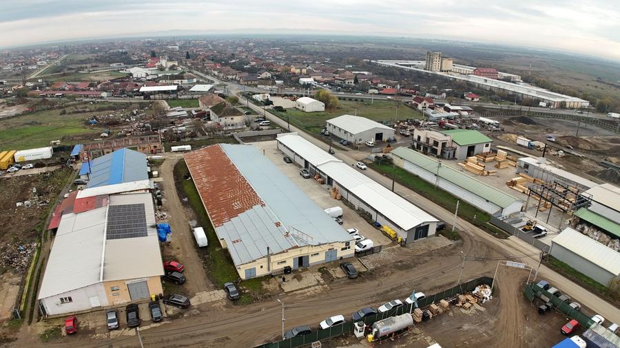 Hală industrială cu poziționare strategică în Giarmata
