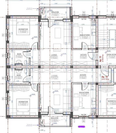Apartament nou cu 2 camere, bucatarie inchisa, Calea Urseni