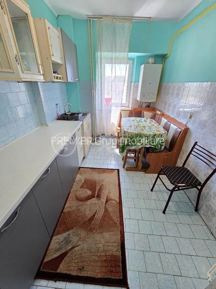 Etaj 3! Apartament 3 camere 2 bai 74mp, GARA, balcon, mobila, centrala - 6