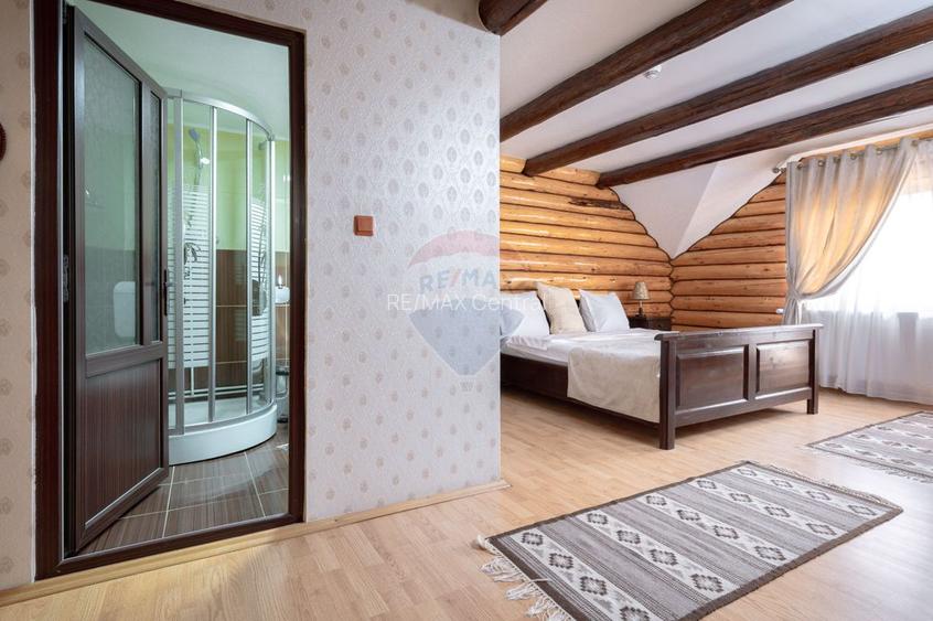 Cabană turistică, 12 camere cu restaurant, bucătărie + sală evenimente - 19