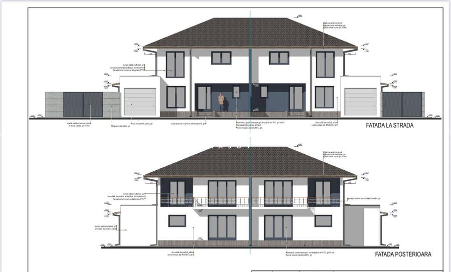 Casă tip duplex de vânzare | 5 camere | 135 mp utili | teren 430 mp - 5