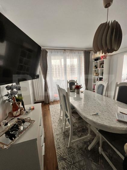 Apartament 3 camere,zona buna,mobilat si utilat+uscatorie palier