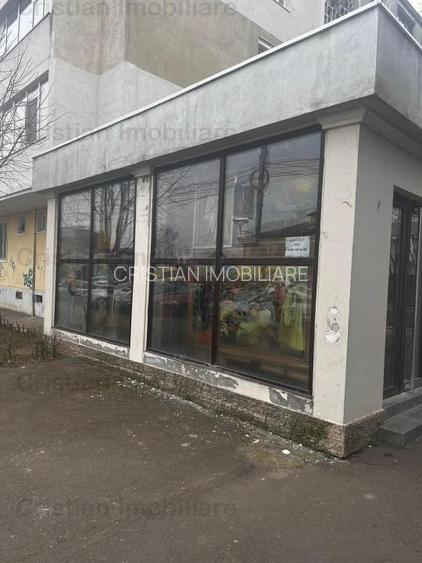 Republicii -Pta Mare , vitrina 7m ,Spatiu cu VAD Comercial  35 mp - 2