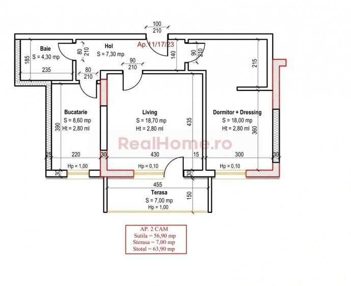 Apartament 2 camere | metrou 8 min | premium | nou | 56.90 mp utili