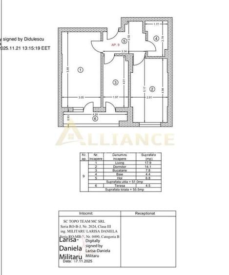 Apartament cu 2 camere decomandat I Parcare subterana
