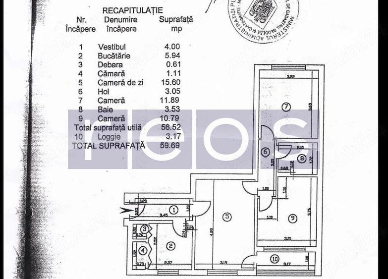 VANZARE 3 CAMERE | ETAJ 1 | ZONA CRANGASI | IDEAL LOCUIT SAU INVESTITIE - 1