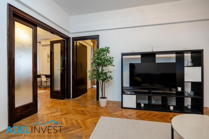 Calea Victoriei | 5 camere | Mobilat & utilat modern |Centrală proprie| 1.100 € - 2