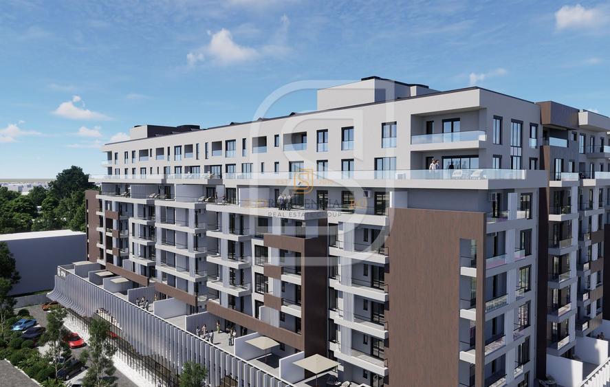 Apartament decomandat, 3 camere, terasa 65 mp - Aparatorii Patriei