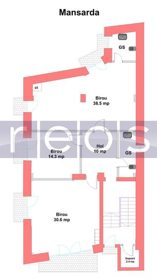 VILA PREMIUM FLOREASCA | 385MP | CURTE PROPRIE-PARCARE | IDEAL BIROURI - 4