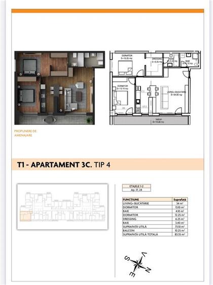 Aparatorii Patriei - Apartament 2 camere