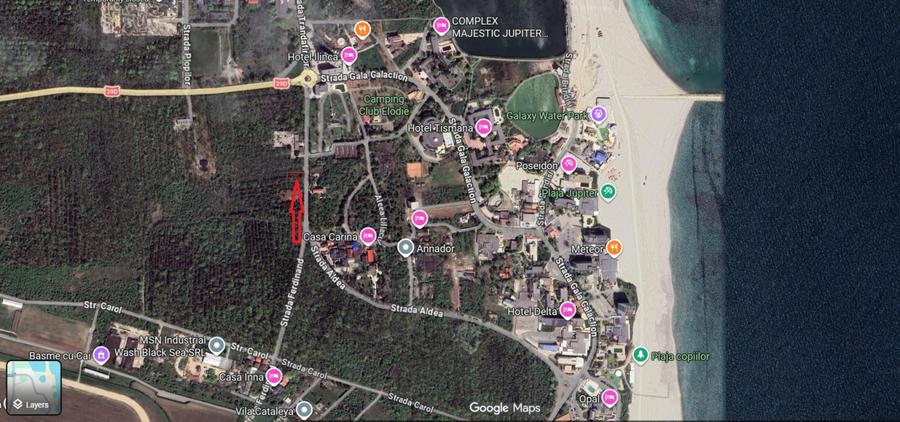 Teren intravilan construibil – 1.000 mp | Jupiter – Sat Vacanta Zodiac