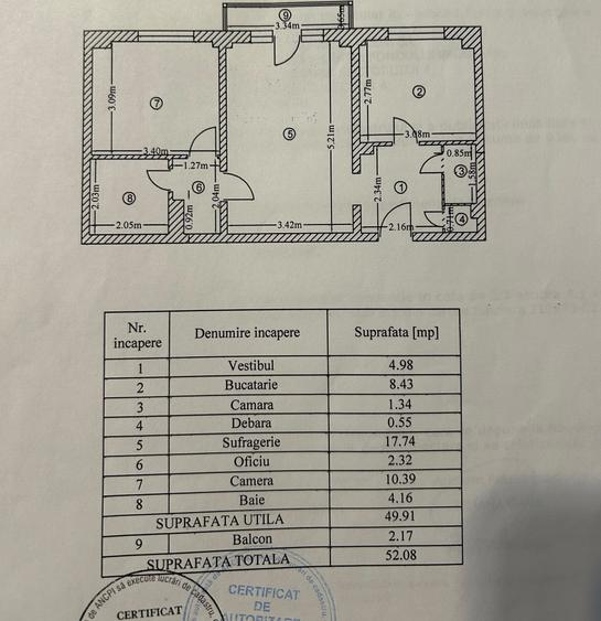 Timpuri Noi -strada Calea Vacaresti-apartament 2 camere