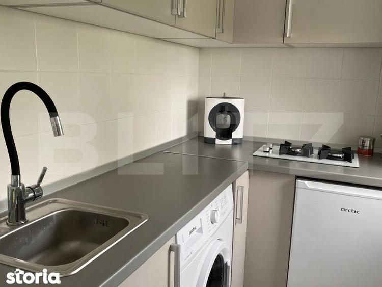 Apartament cu 2 camere, mobilat modern, 32 mp, Andrei Muresanu