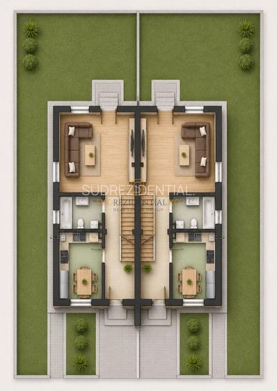 Gloriei Village Bragadiru - Vila tip duplex cu 4 camere