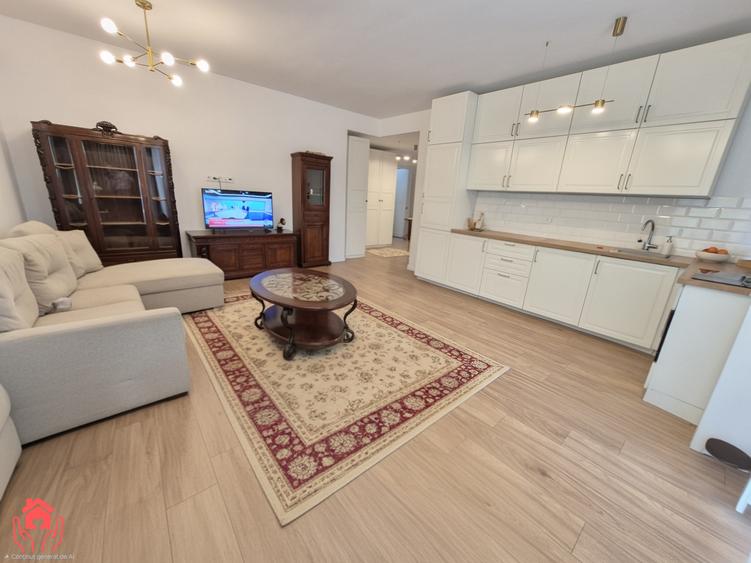 DNA GHICA (Azuga Residence)-3 camere semi/mobilat, curte privata, parcare, club!
