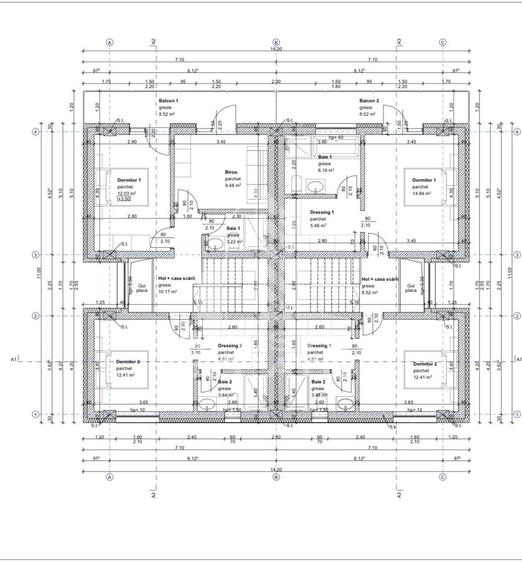 Duplex cu 4 camere de vanzare,250mp teren, in Giarmata Vii