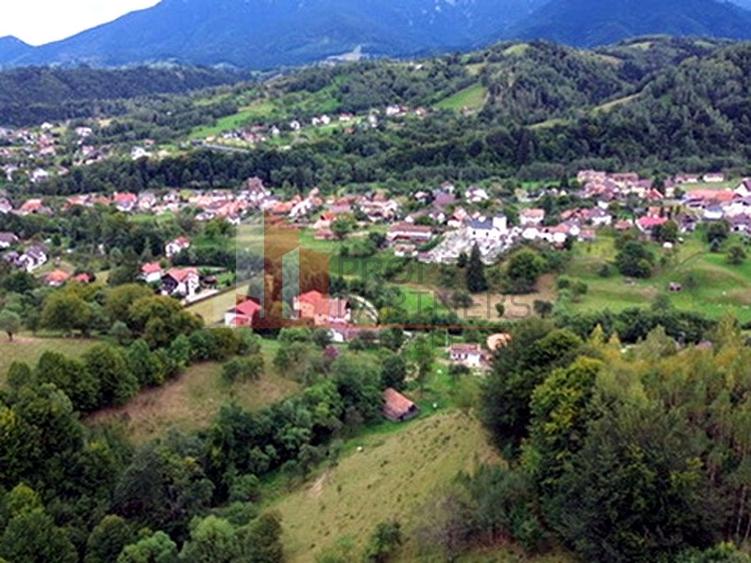 Teren de investiție în Moieciu, lângă Castelul Bran – 11.381 mp, vedere Bucegi