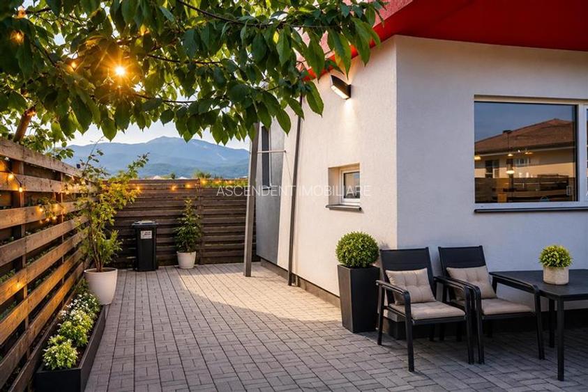 Casa 2019 in Brasov:3 dormitoare+supanta, terasa,2 balcoane,2 parcari