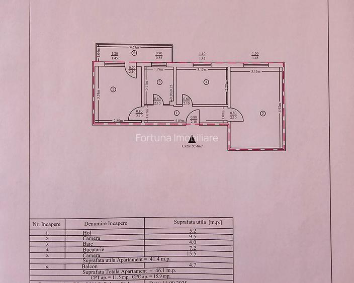 🏡 APARTAMENT CU 2 CAMERE DECOMANDATE ETAJUL 3, CU BOXĂ, MĂRĂȚEI, ZONA ȘCOALA 26 - 12