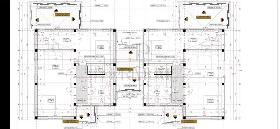 Duplex PREMIUM detasat prin camera tehnica - ZONA TOP - Asfalt si intimitate t