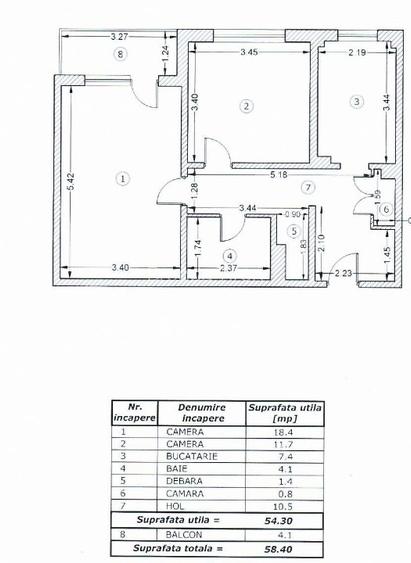 Proprietar vand apartament 2 camere zona Lujerului - 11