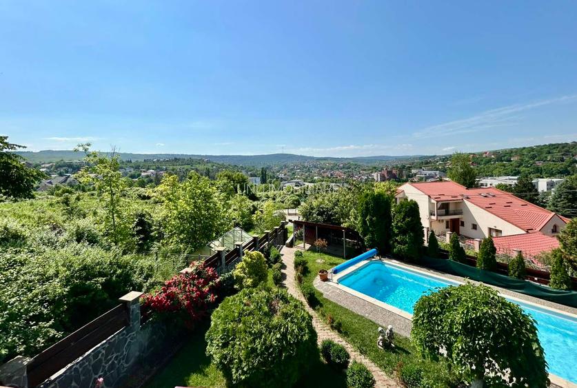 Vila de lux 310 mp construiti, cu piscina 40mp, Bucium Iasi, 1500mp teren, garaj foisor livada - 39