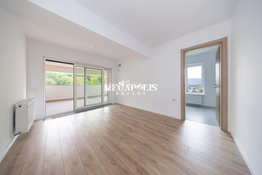 Penthouse 4 camere, 2 terase, panoramă munți și Tâmpa