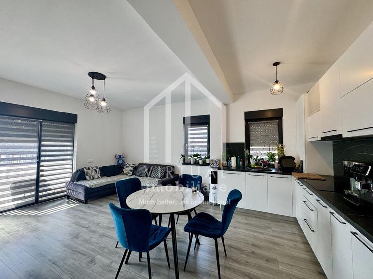 Apartament cu curte, 3 camere, 64mp utili + curte 83mp, Selimbar